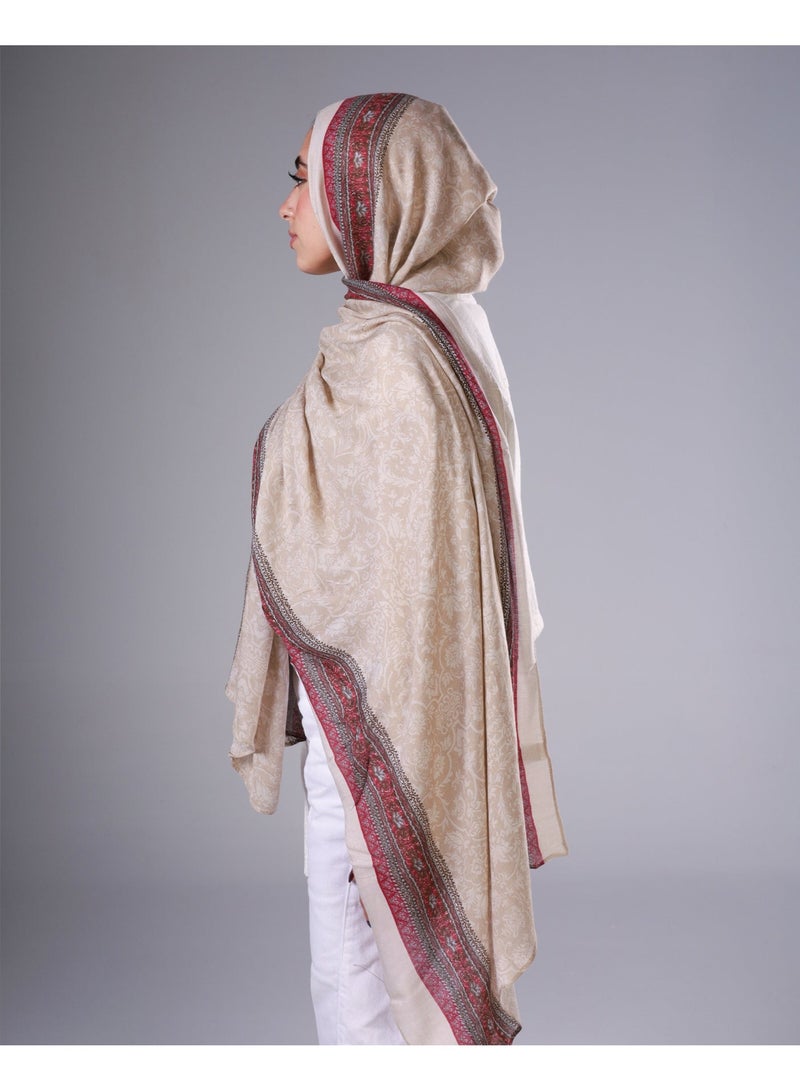 Lavezzi Floral Modal Hijab – Soft Breathable Long Scarf for Women – Lightweight Modest Fashion Headscarf – Elegant Everyday Hijab Shawl (5) - Image 2